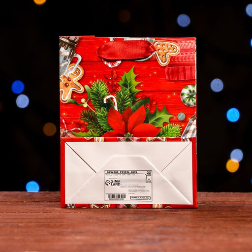 Цена за 12 шт. Пакет ламинированный Цветок 11,5 х 14,5 х 6 см - Simaland фото 6