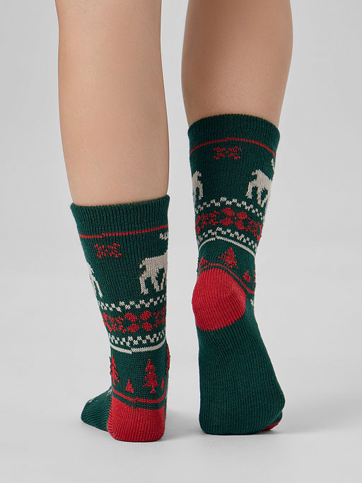 Цена за 5 пар! Теплые НОСКИ ЖЕНСКИЕ - Mark formelle фото 4