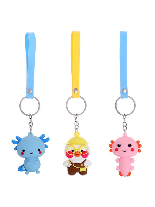 Игрушка - сюрприз Funny box Уточка: детский брелок, наклейки, карточка - Woow toys фото 7