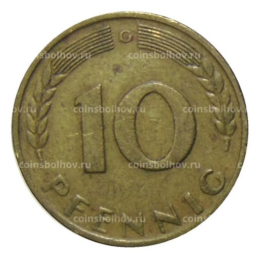 10 пфеннигов 1950 года G Германия
