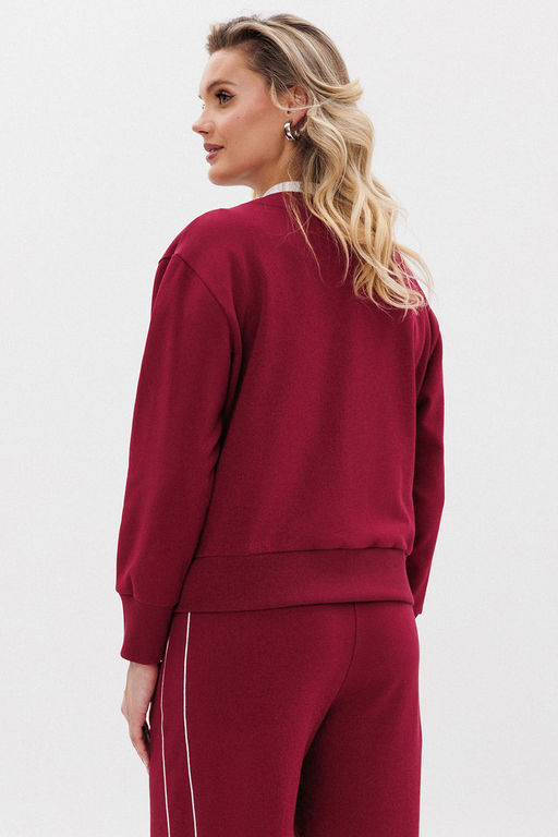 Жакет GO F4067/12-01.164-170 вишня - Pirs фото 2