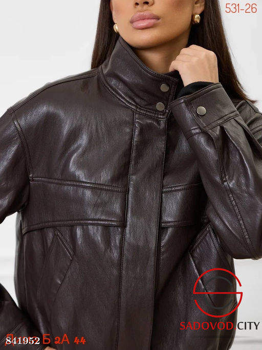 Кожаная куртка весенняя