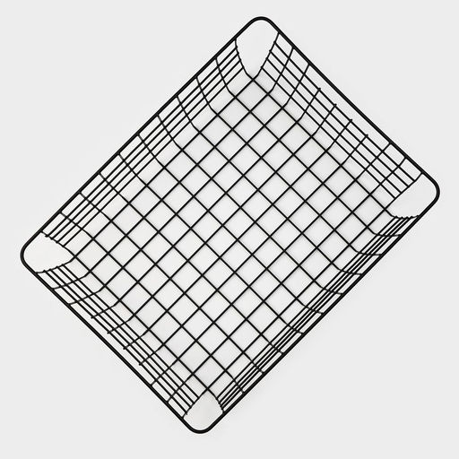 Корзина для хранения Доляна «Эрин», 36×27×14 см, чёрная