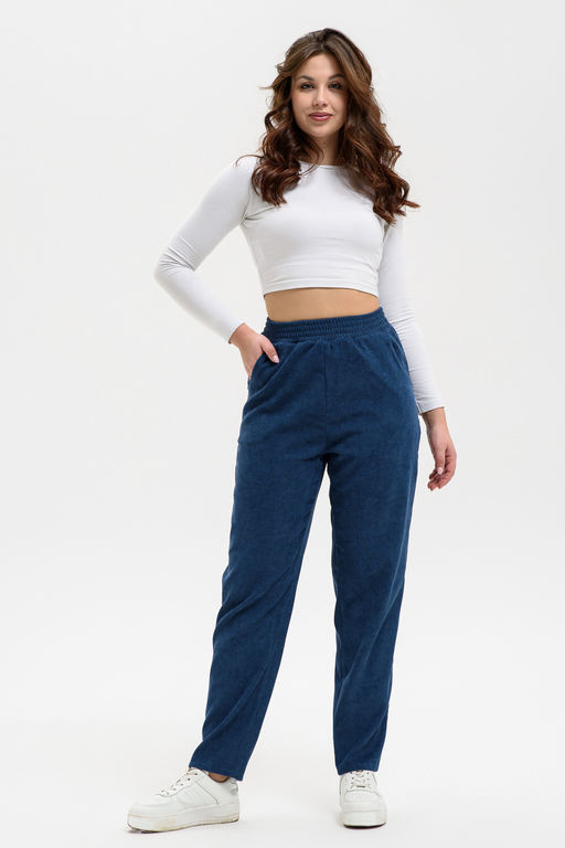 Брюки Натали микровельвет в ассортименте фото 33