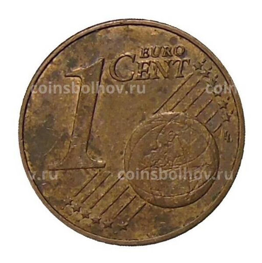 Монета 1 евроцент 2002 года J Германия