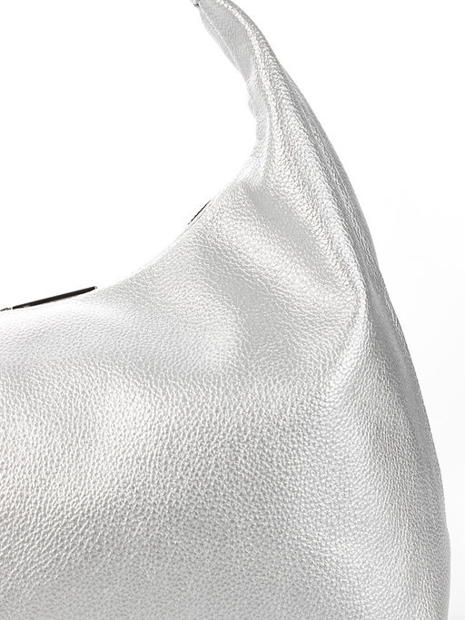 LACCOMA сумка Зафира-Y2005-серебристый эко кожа хлопок  фото 4