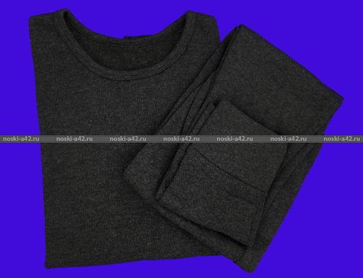 Цена за 5 шт. УЛАН Термобелье мужское пр-во Россия с начесом ЧЕРНЫЙ 50+52+54+56+58 - For you фото 5