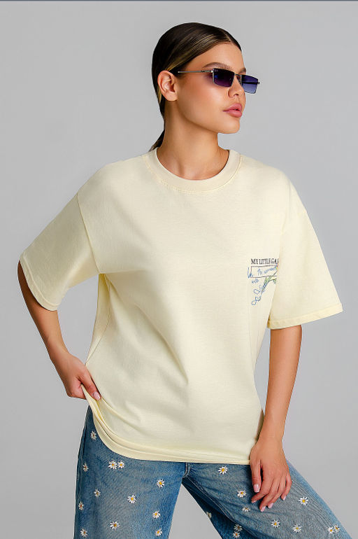 Арт. 31164 Футболка женская  44-52 (5 шт) Цвет:молочный