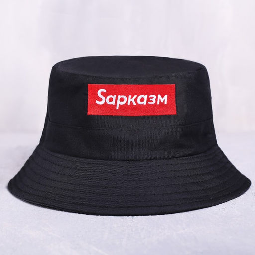 Панама Sарказм, цвет чёрный, 56-58 рр. - Overhat фото 5