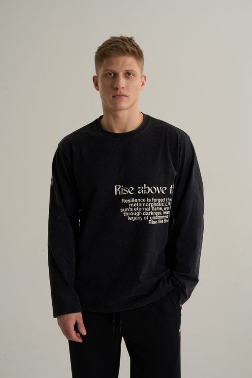 Лонгслив Черный KAI LS Tee - Anta фото 8