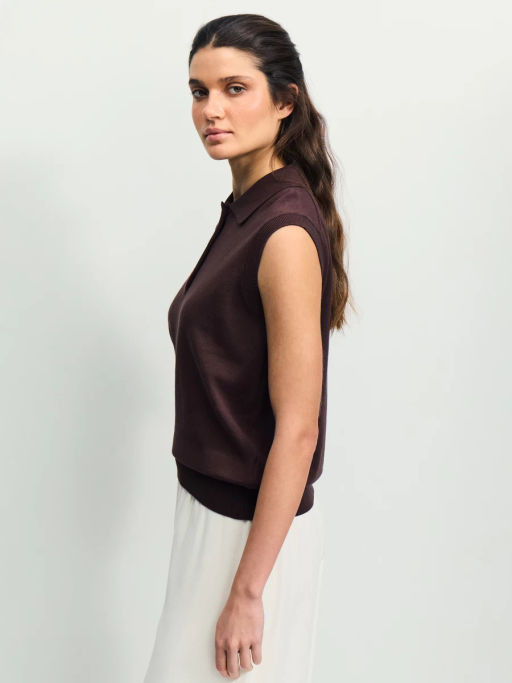 Поло без рукавов из хлопка ZR2604013302-27 / Zarina