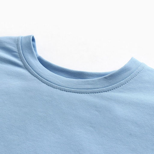 Футболка женская MINAKU: Casual Collection, голубая, размер 44