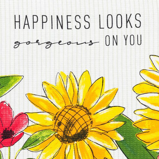 Полотенце кухонное Доляна Happiness looks 35х60 см, 100% хлопок, 160г/м2  фото 3