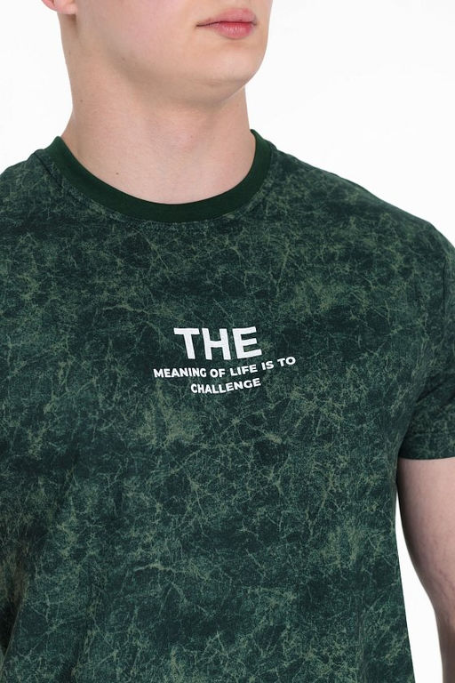 Футболка М124024Пв зеленый - Елена фото 5