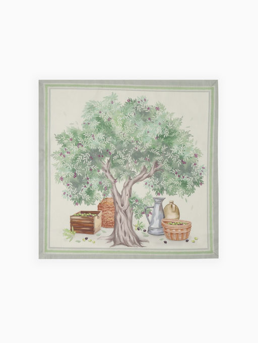 Набор кухонный «Этель» Olivia, скатерть 220×145 см ± 3 см, салфетки 40×40 см-12 шт., 100% хлопок