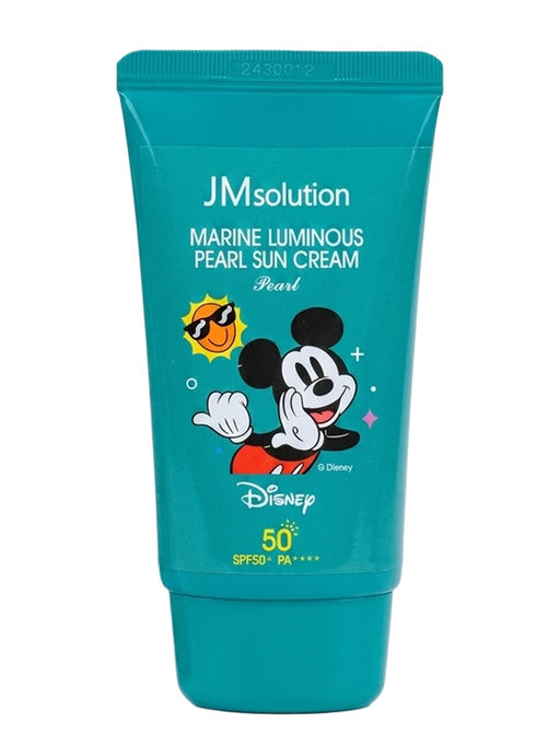 Jmsolution Увлажняющий солнцезащитный крем с жемчугом / Marine Luminous Pearl Sun Cream Pearl SPF50+/PA++++ Disney Mickey, 50 мл