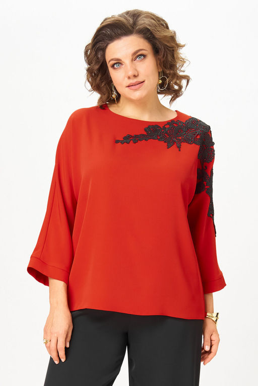 Блуза Rumoda 2277 красный дл. р.