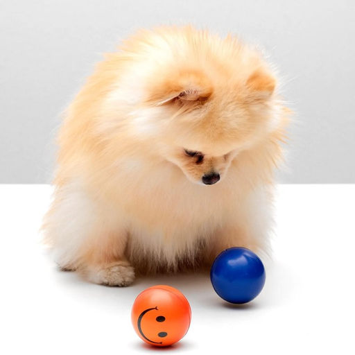 Цена за 2 шт. Мячик зефирный Смайлик, 6,3 см, микс цветов - Пижон фото 4