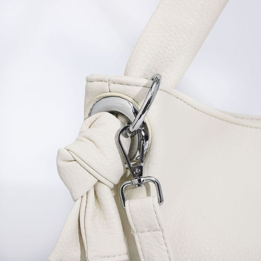 Сумка-тоут на молнии, 2 наружных кармана, цвет белый - Simaland фото 5