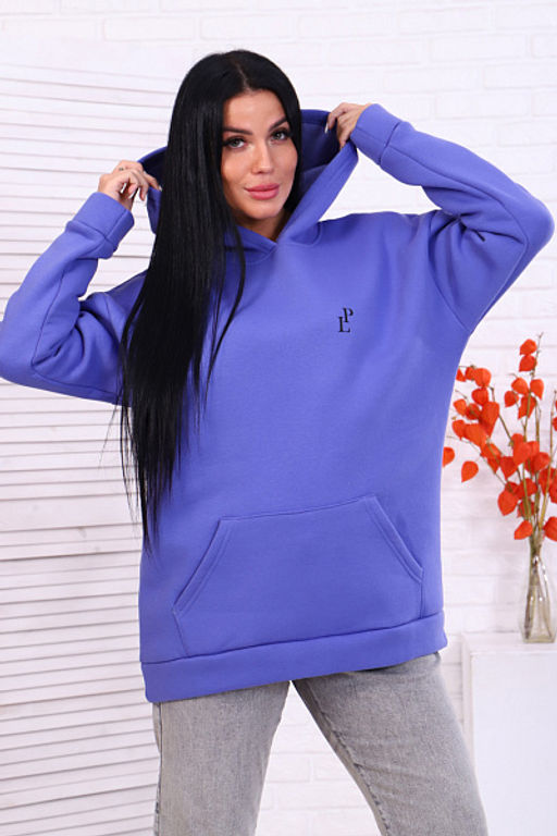 Толстовка с капюшоном, футер с начесом 3-х нитка (878-3) - Плиона фото 43