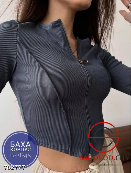 Женская кофта на молнии - Bruno фото 4