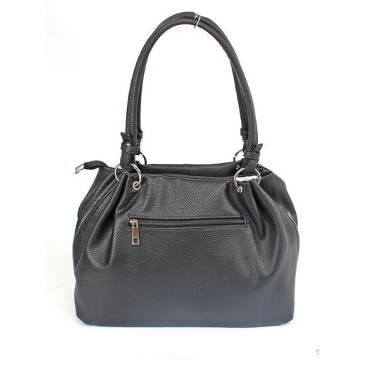 Сумка женская искусственная кожа ADEL-315, 1отд, плечевой ремень, черный флотер 258852 - Adelia фото 2