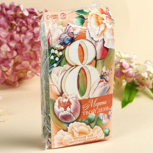 Чай зелёный 8 марта твой день, 50 г. - Simaland фото 6