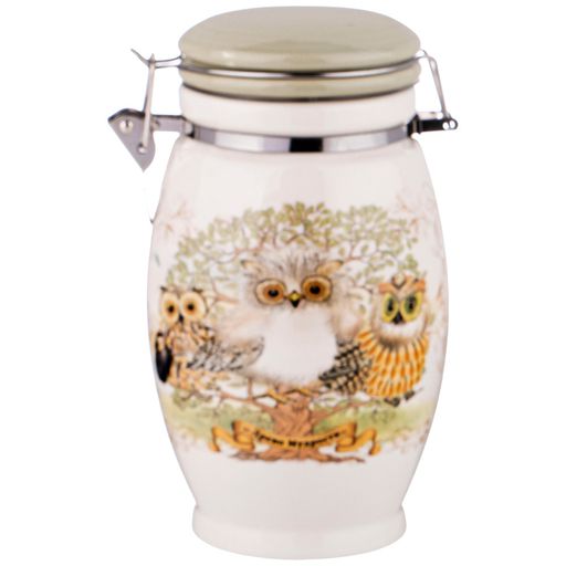 ЕМКОСТЬ ДЛЯ СЫПУЧИХ ПРОДУКТОВ ДЕРЕВО МУДРОСТИ 11,5*11,5 СМ. ВЫСОТА=20 СМ. / 1100 МЛ. - Agness фото 2