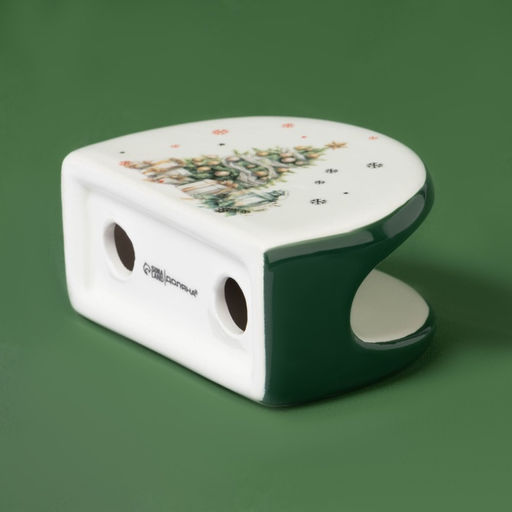 Салфетница новогодняя Доляна Приближение чуда, 9.5?4.5?7 см, доломит, белая - Simaland фото 4