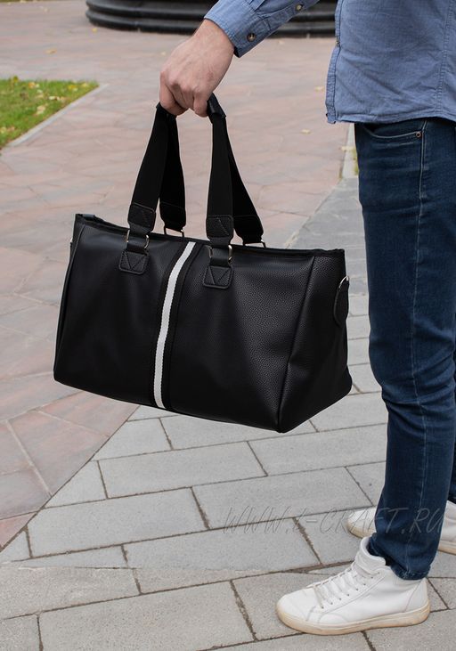 Модель №1384 | кожзам | гладкий | черный | Р820-1 | 23997