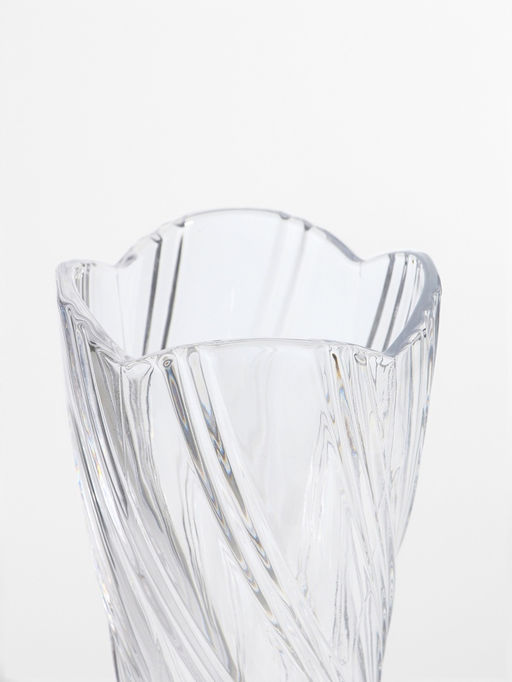Ваза «Николь», 23.5×10.5 см, стекло, прозрачная