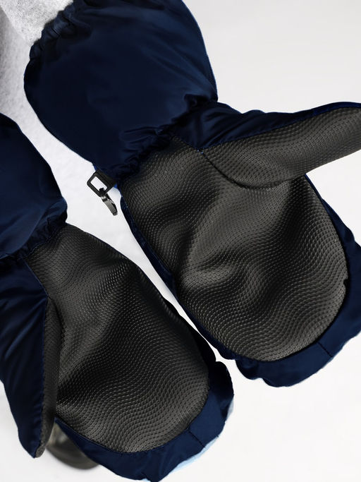 Варежки детские болоньевые Kim Lin - Соль&перец фото 3