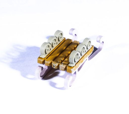 Елочные игрушки: Санки малые 370-1 Twirl - Idh фото 3