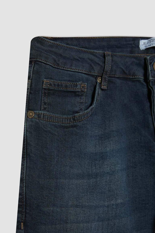 Pedro Slim Fit Джинсовые брюки узкого кроя с нормальной талией и узкими штанинами - Defacto фото 10