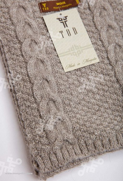 Шарф из 100% монгольской шерсти (арт. 05121) - Тод оймс ххк фото 3