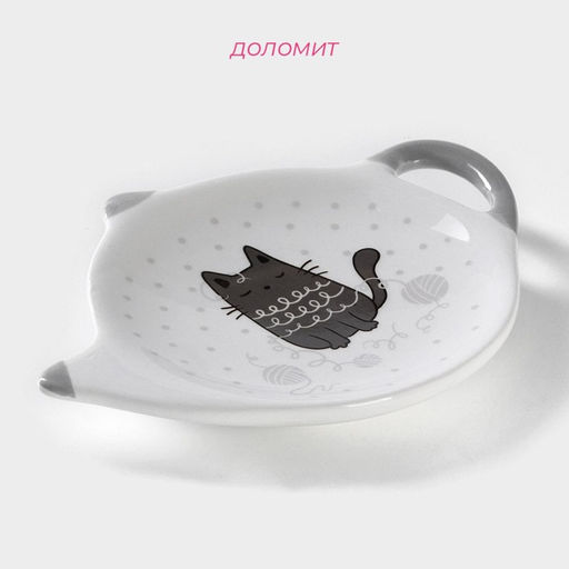 Подставка под чайный пакетик Доляна Уютные коты, 129 см  фото 2