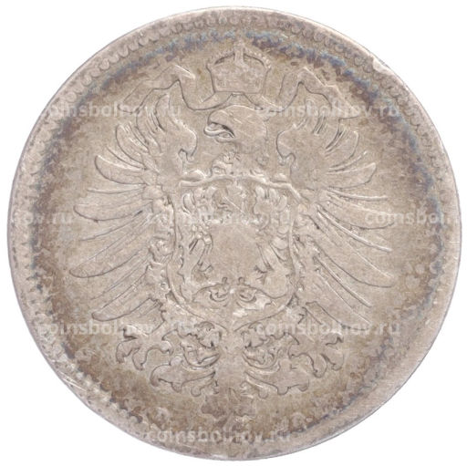 Монета 1 марка 1873 года D Германия