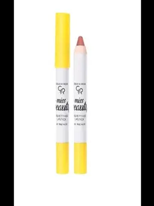 Golden Rose Помада-карандаш для губ MISS BEAUTY VELVETY KISS тон 01 настоящий нюд
