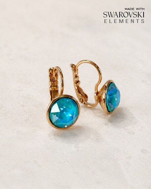 Серьги с кристаллами Swarovski