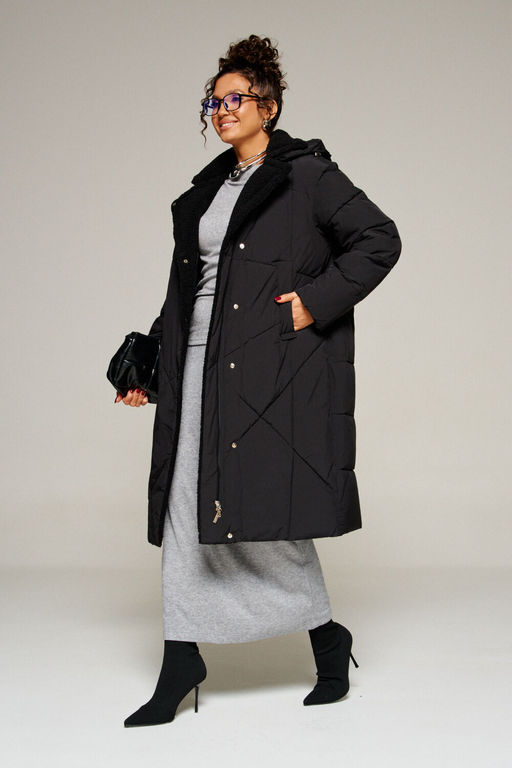 Пальто Beautiful Free 8024 черный