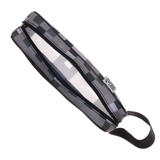 Пенал школьный, текстиль, 2 отделения, 22×10×7 см «Пиксельный мир»