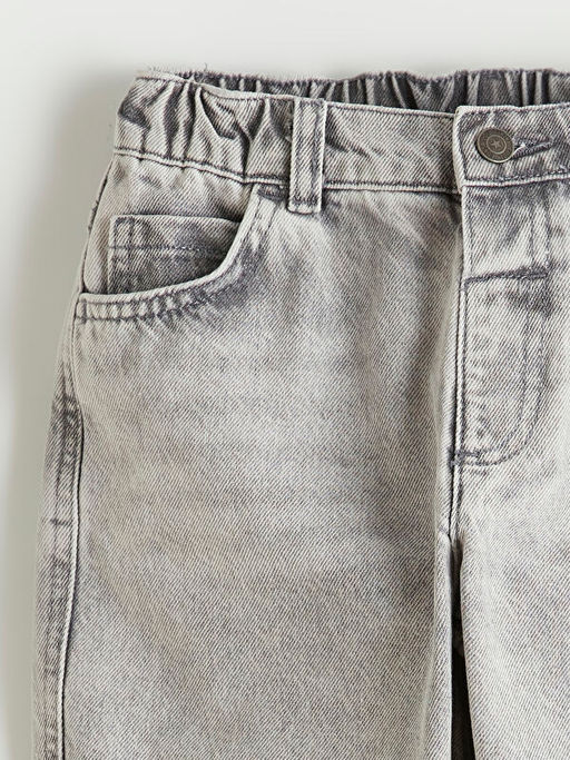 Beli Lastikli Erkek ?ocuk Jean Pantolon