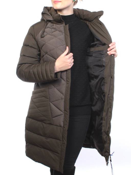 021 SWAMP Пальто женское зимнее (холлофайбер) - Фабричный китай фото 9