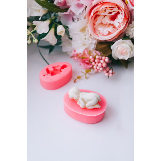 Молд для заливки Малыш, силикон, 7?5?2.7 см, розовый - Simaland фото 4