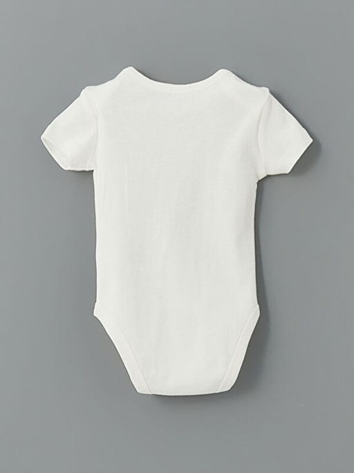 Bisiklet Yaka K?z Bebek ??t??tl? Bodysuit
