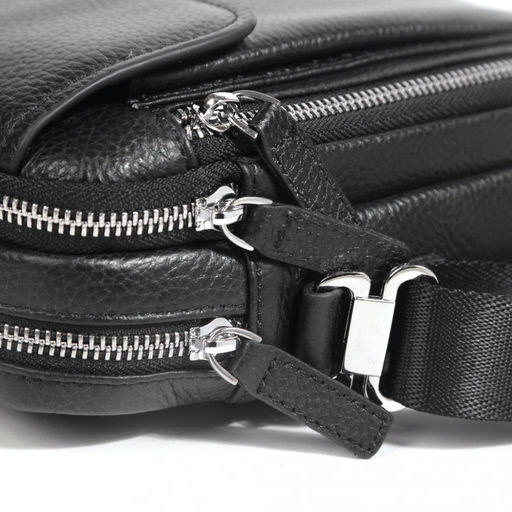 Мужская сумка , кожа, MIRONPAN 26081 Черный  фото 5