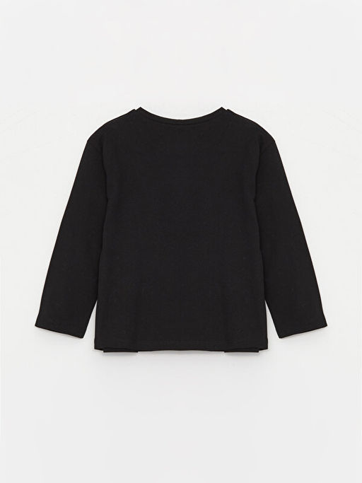 Bisiklet Yaka Atat?rk Bask?l? K?z Bebek Ti??rt