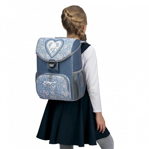 Цена за 1 шт. Ученический ранец ErichKrause® ErgoLine® 15L Lacey Heart  фото 7