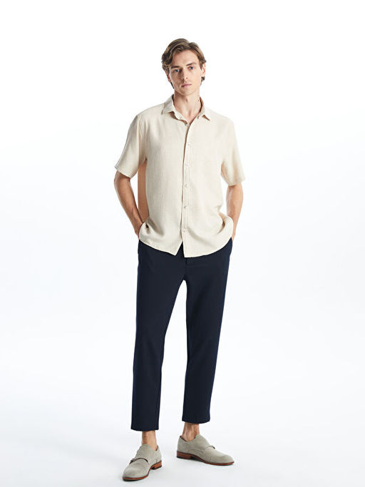 Regular Fit K?sa Kollu Erkek G?mlek