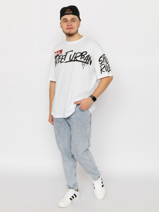 CRB wear / CWSM 60367-20 Футболка мужская,белый/Ex.Cherubino